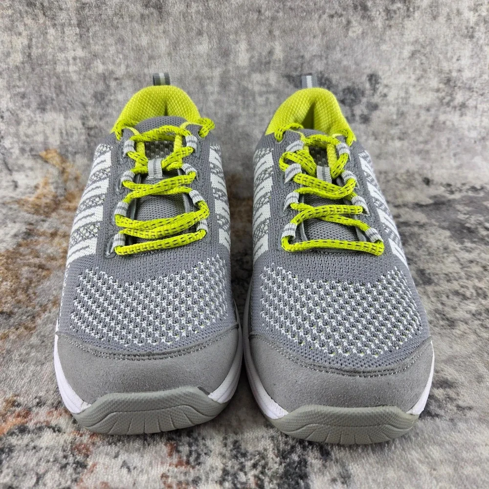 Orthofeet Coral 987 Shoes Womens 9.5 D Wide Grey Orthopedic Comfort Walking